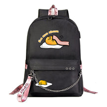 Lazy Egg Usb Youth Student Backpack For Men And Women's Leisure Travel Backpack