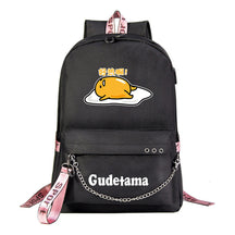 Lazy Egg Usb Youth Student Backpack For Boys And Girls Leisure Travel Backpack
