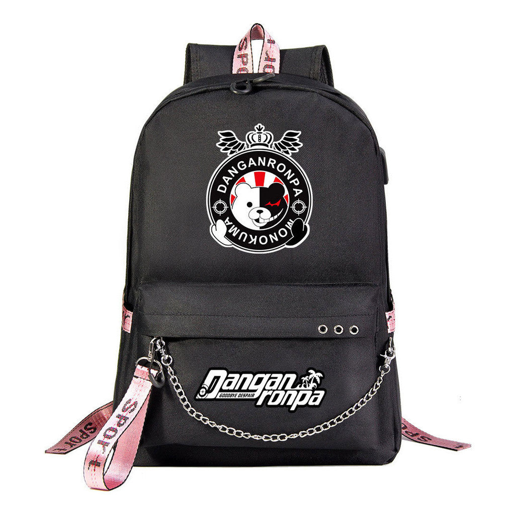 Usb Youth Student Backpack For Men And Women's Leisure Travel Backpack