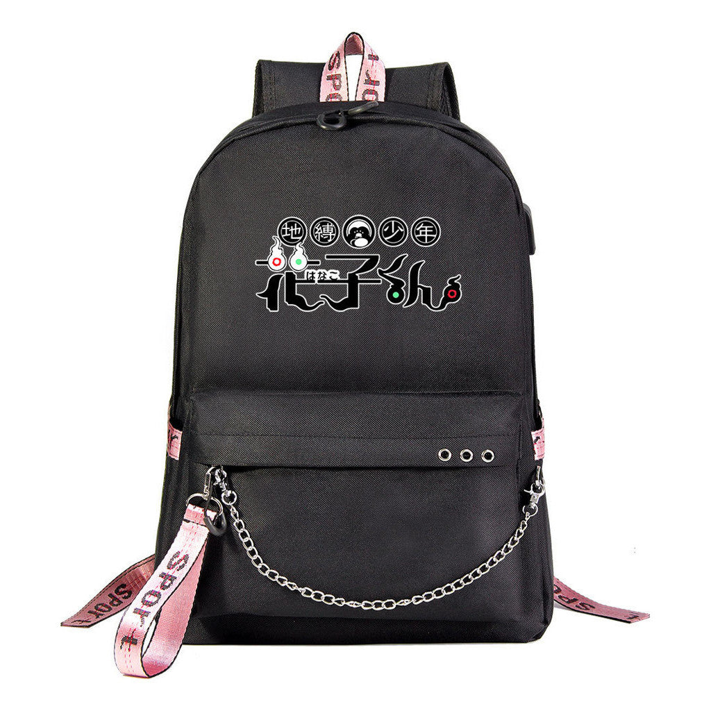Usb Youth Student Backpack For Boys And Girls Leisure Travel Backpack