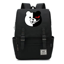 Printed Teenage Student Backpack For Men And Women With Casual Belt Buckle Classic Backpack