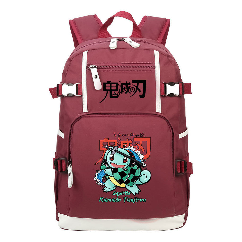 Anime Youth Student School Bag Men's And Women's Backpack Leisure Travel Backpack