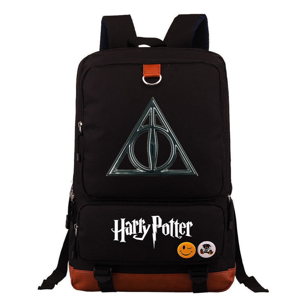 School Of Witchcraft And Wizardry Youth Student Backpack, Large Capacity Travel Bag, Men's And Women's Backpack