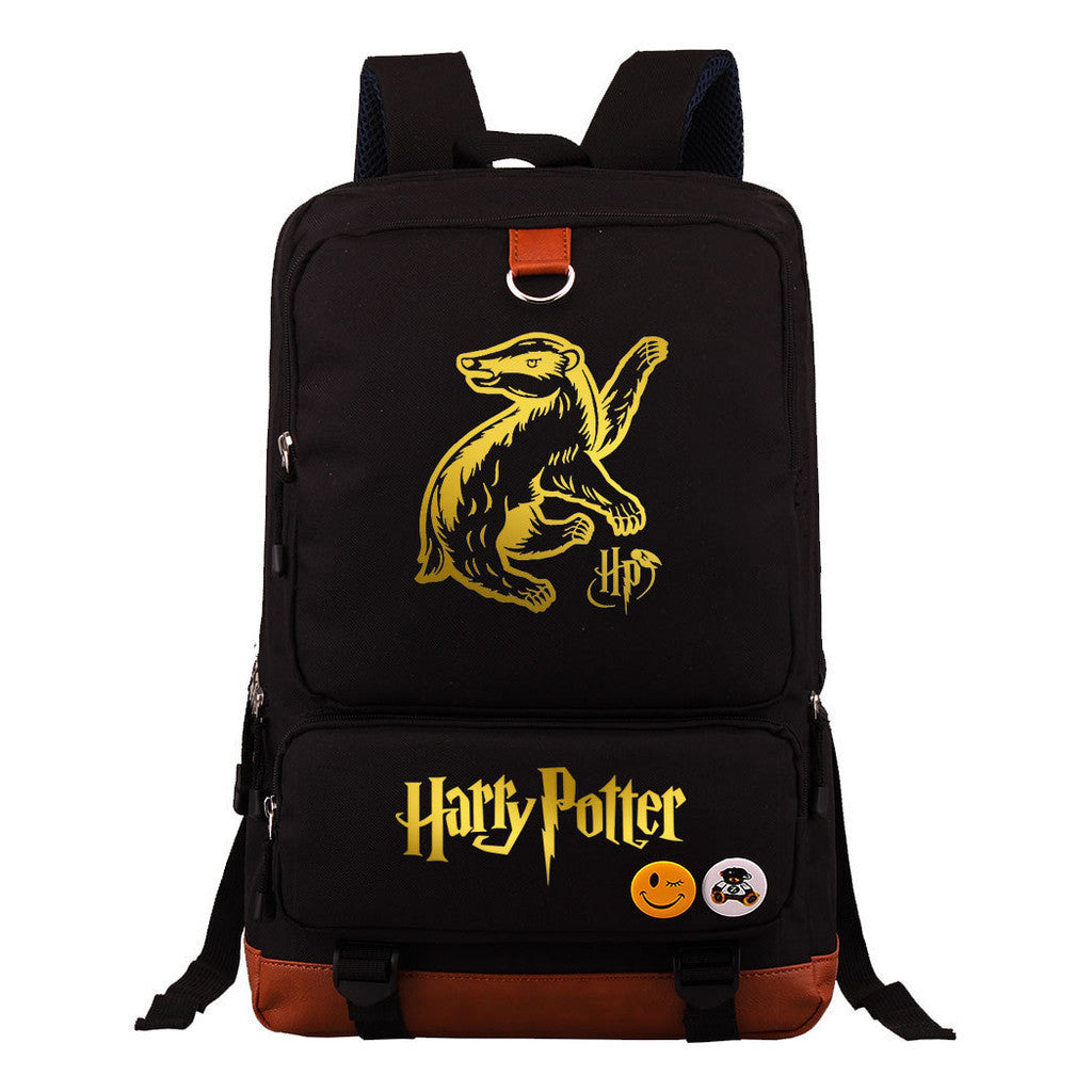 Golden Magic School Youth Student School Bag Large Capacity Travel Bag Men's And Women's Backpack