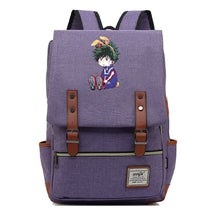 Anime My Heroes Academy Printed Youth School Bag Casual Belt Buckle Classic Backpack