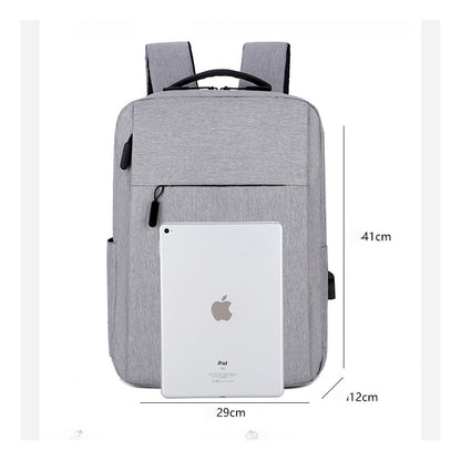 Usb Backpack Leisure Fashion Student Backpack Business Computer Bag