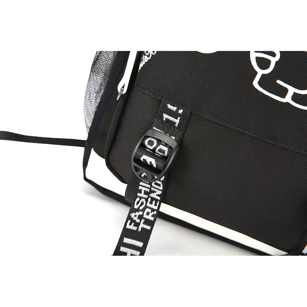 Usb Youth Primary And Secondary School Student Backpack For Men And Women's Leisure Sports Backpack