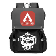 Apex Hero Print Usb Charging Head Youth School Bag Casual Backpack