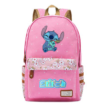 Japanese Anime Interstellar Baby Stitch Printed Youth Backpack Casual Backpack