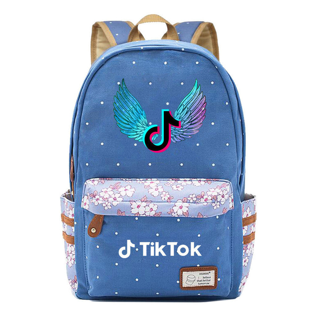 Short Video Student Backpack, Fashionable And Casual Backpack