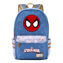 Superhero Printed Student Backpack Men And Women's Leisure Travel Backpack