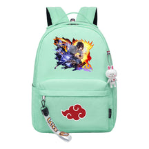 Naruto Printed Teenage Student Backpack, Casual Bag, Girl Backpack