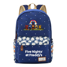 Toy Bear Game Fashion Printed Teenage Girls Student School Bag Men's And Women's Casual Canvas Backpack