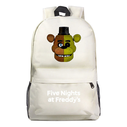 Fashion Toy Bear Game Fashion Starry Sky Youth Student Backpack Men's And Women's Leisure Backpack