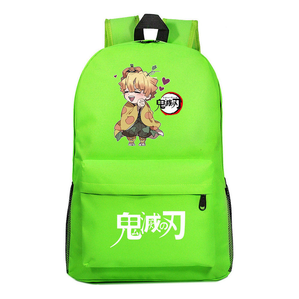 Comic Cartoon Fashion Printed Youth Student Backpack For Men And Women's Leisure Backpack