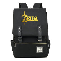 Golden Game Zelda Printed Youth Student Backpack For Men And Women, Casual Belt Buckle, Classic Backpack