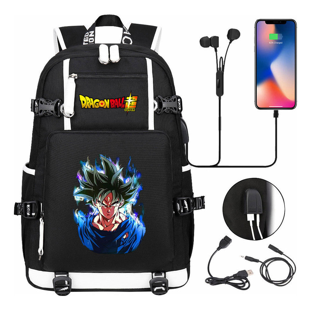 Sun Wukong Usb Large Capacity Youth Student Backpack For Leisure Travel Backpack