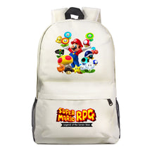 Super Mario Starry Sky Youth Student Backpack For Men And Women's Leisure Travel Backpack
