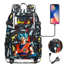 Fashionable Sun Wukong Usb Large Capacity Student Backpack For Leisure Travel Backpack