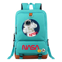 Nasa Fashion Printed Youth Student School Bag Large Capacity Travel Bag Men's And Women's Backpack