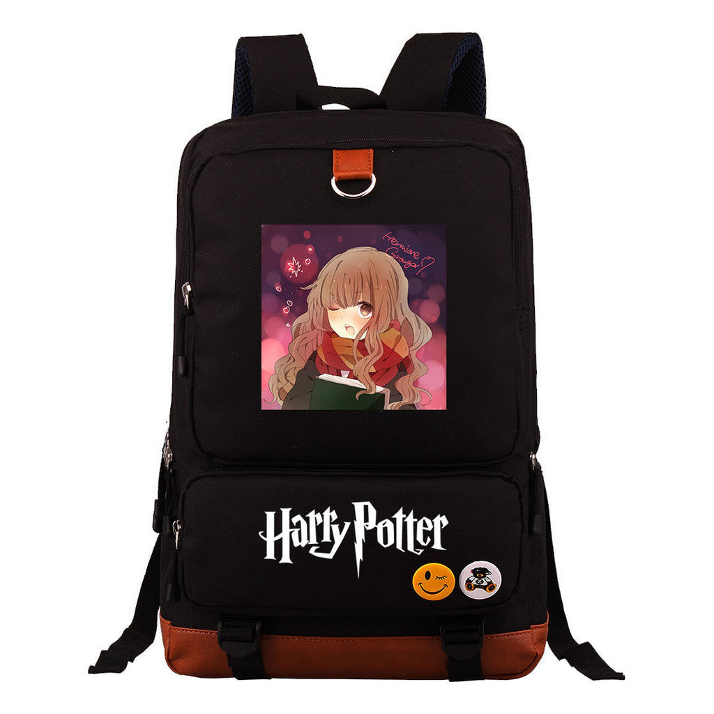 School Of Witchcraft And Wizardry Youth Student Backpack, Large Capacity Travel Bag, Men's And Women's Backpack