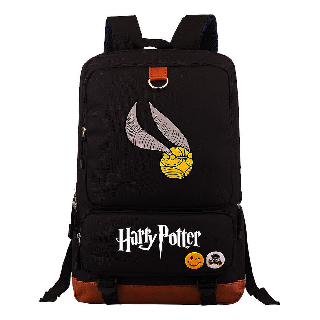 School Of Witchcraft And Wizardry Youth Student Backpack, Large Capacity Travel Bag, Men's And Women's Backpack