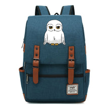 School Of Witchcraft And Wizardry Printed Student School Bag Casual Belt Buckle Classic Backpack