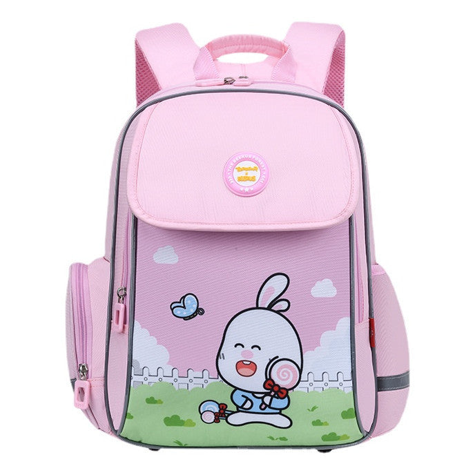 Toby Bear Student Backpack, Fashionable And Load Reducing Children's Backpack