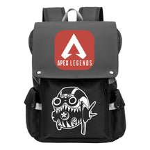 Apex Hero Print Usb Charging Head Youth School Bag Casual Backpack