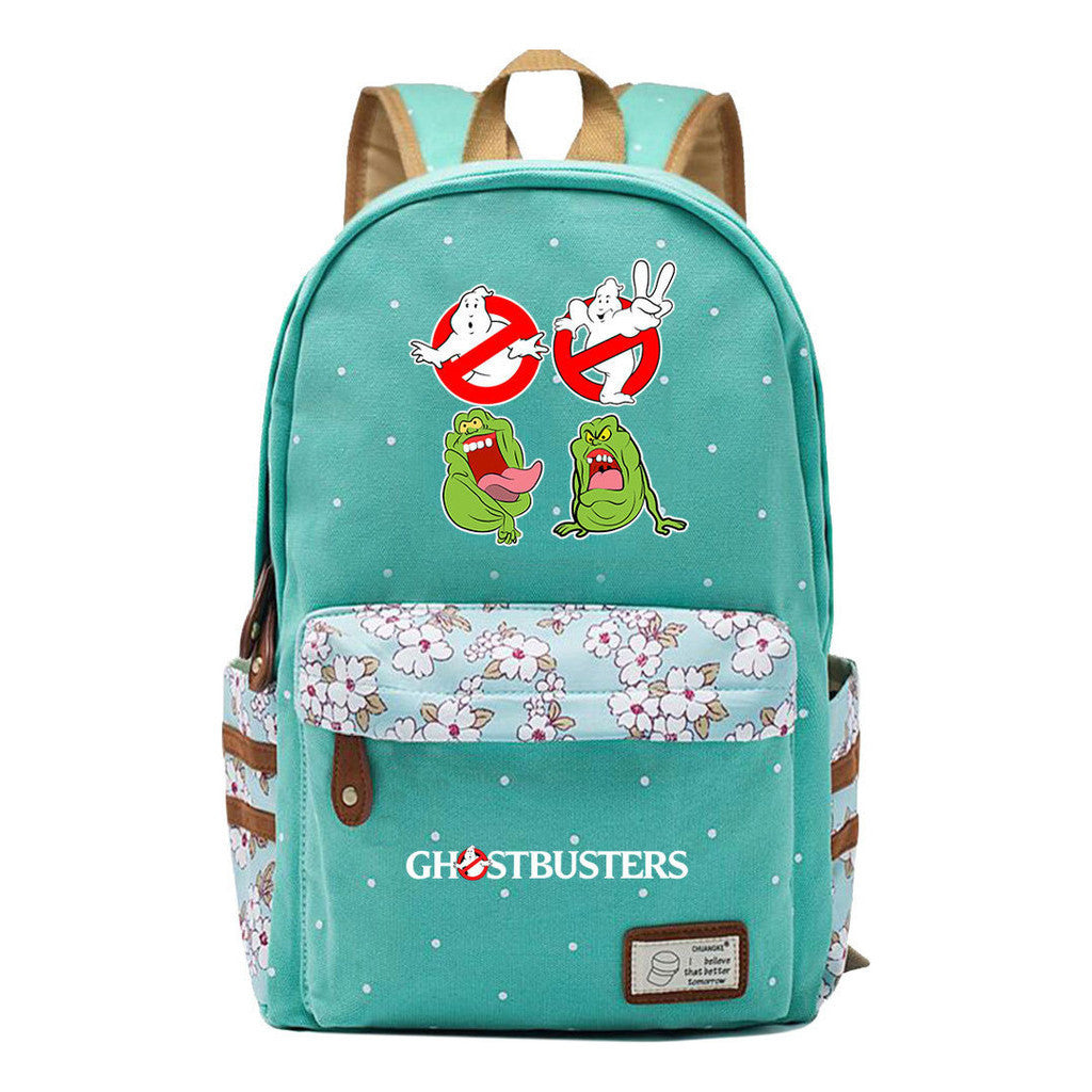 Devil Print Girl Backpack, Fashionable And Casual Backpack