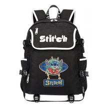 Anime Star Baby Stitch Printed Usb Student Backpack For Men And Women's Leisure Travel Backpack