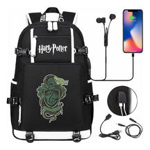 Academy Of Magic Usb Teen Student School Bag Men's And Women's Travel Backpack