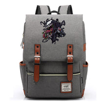 Printed Student Backpack With Casual Belt Buckle, Classic Backpack