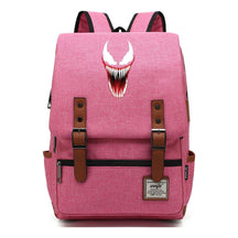 Printed Teenage Student Backpack For Men And Women With Casual Belt Buckle Classic Backpack