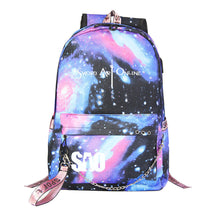 Sword God Domain Printed Usb Youth Student Backpack For Men And Women's Leisure Travel Backpack