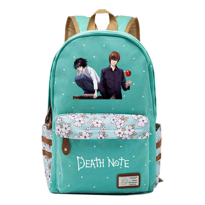 Death Note Night God Moon Youth Girl Student School Bag Leisure Backpack