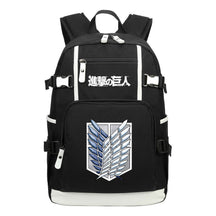Giant Wings Of Anime Attack, Youth Student School Bag, Men's And Women's Backpack, Leisure Travel Backpack