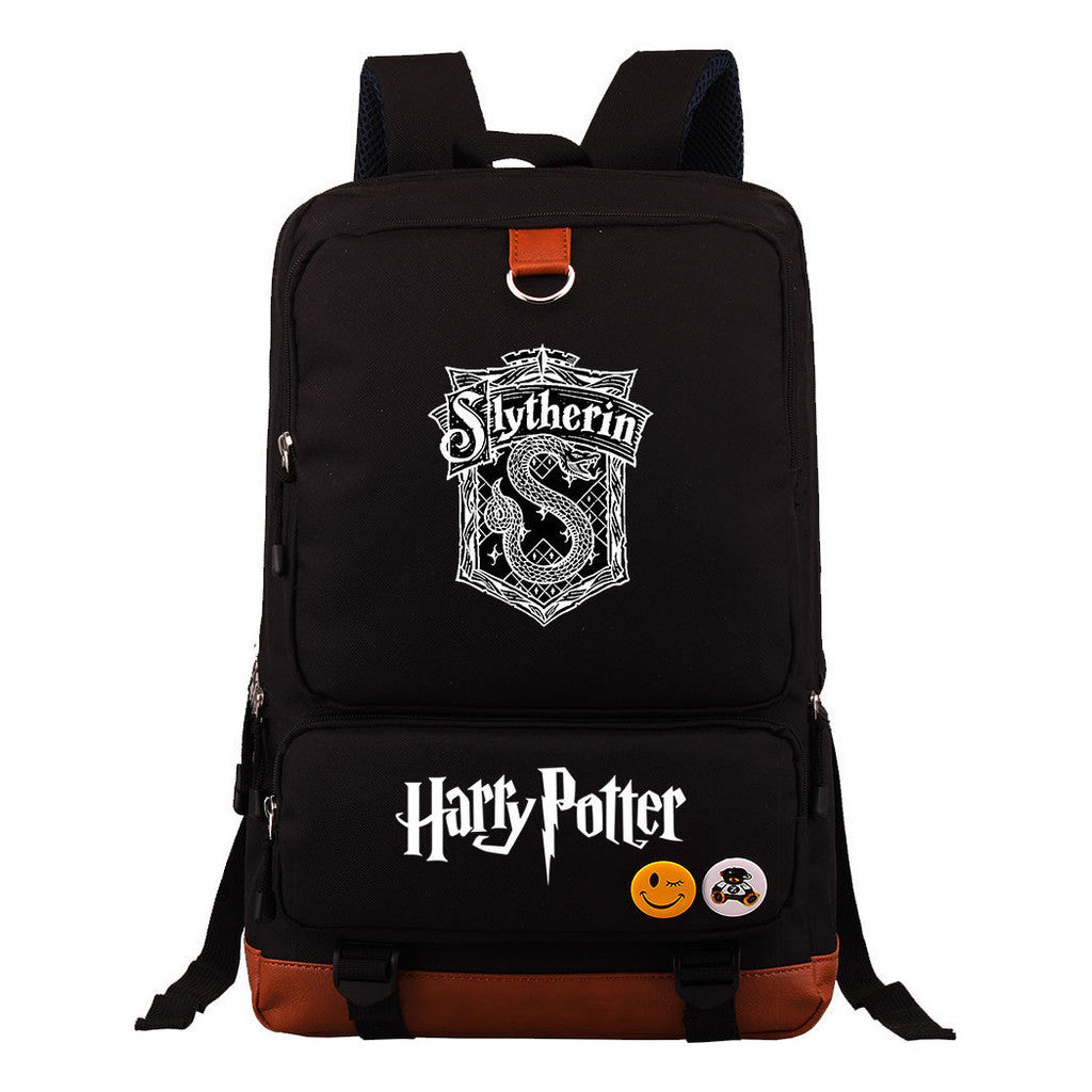 School Of Witchcraft And Wizardry Youth Student Backpack, Large Capacity Travel Bag, Men's And Women's Backpack