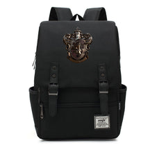 School Of Witchcraft And Wizardry Printed Youth Student Backpack For Men And Women, Casual Belt Buckle, Classic Backpack