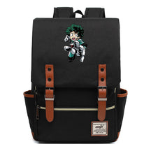 Anime My Heroes Academy Printed Youth Student Backpack Men's And Women's Leisure Belt Buckle Classic Backpack