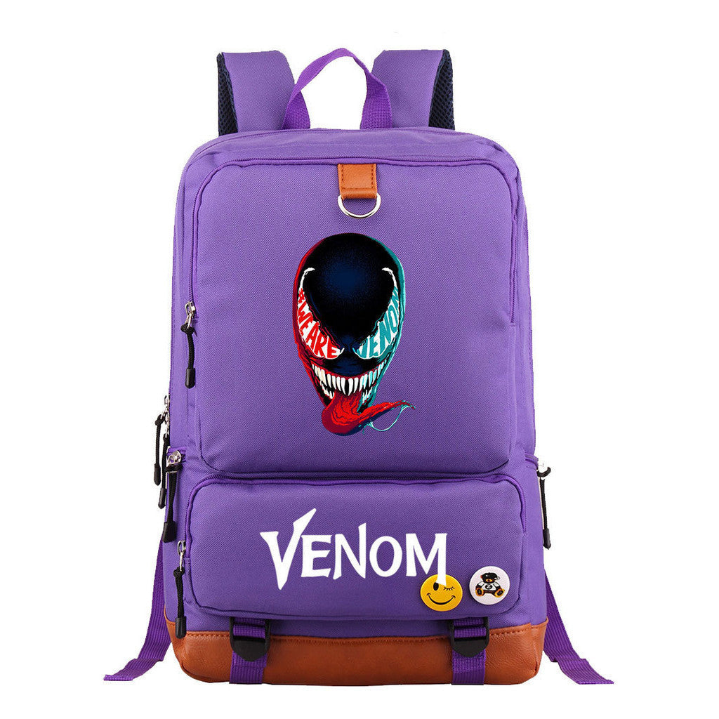 Fashion Printed Youth Student Backpack For Men And Women, Backpack, Travel Bag