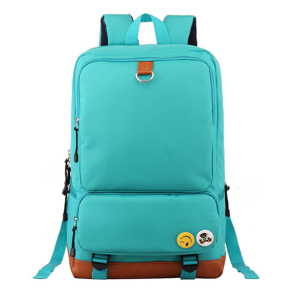 Printed Youth Student School Bag Large Capacity Travel Bag Men's And Women's Backpack