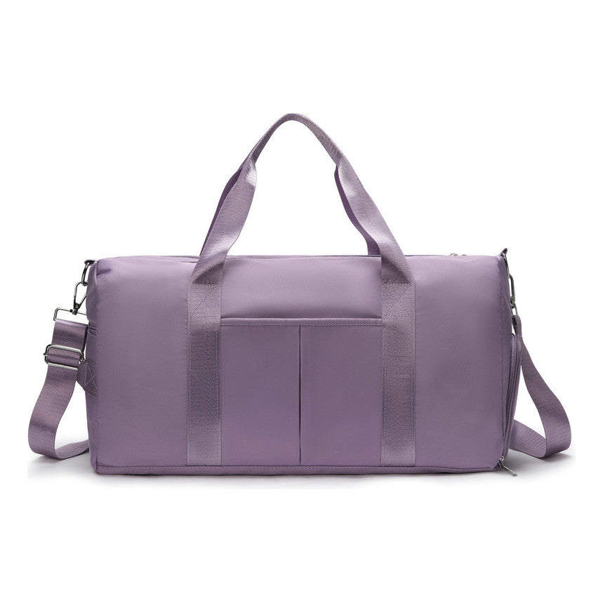 Travel Bag, Fitness Bag, Simple And Fashionable, Large Capacity Yoga Bag, Dry And Wet Separation