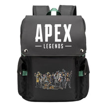 Apex Hero Print Usb Charging Cap Head Style Student School Bag Casual Backpack