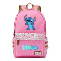 Interstellar Baby Stitch Printed Youth Student Backpack Casual Backpack