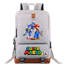Super Mario Print Youth Student Backpack, Travel Bag, Men's And Women's Backpack