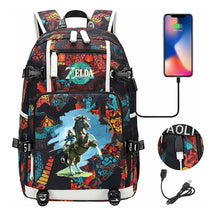 Printed Teenage Student Backpack For Men And Women's Travel Backpacks