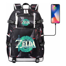 Printed Teenage Student Backpack For Men And Women's Leisure Travel Backpack
