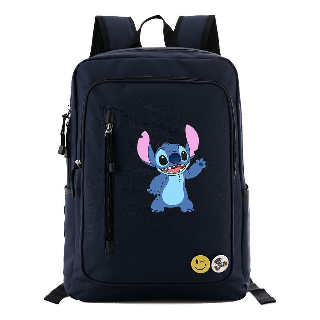 Sports Football Star Printed Youth Student Backpack Men And Women's Leisure Travel Backpack