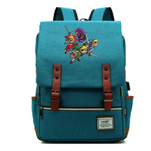 The Tears Of The Kingdom Of Zelda Game Printed Student Backpack Usb Men's And Women's Casual Backpack